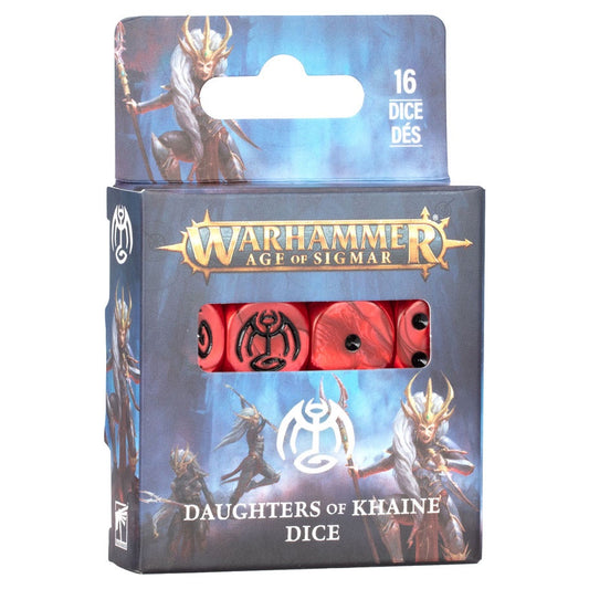 Warhammer AoS Faction Dice Daughters of Khaine 3rd Edition