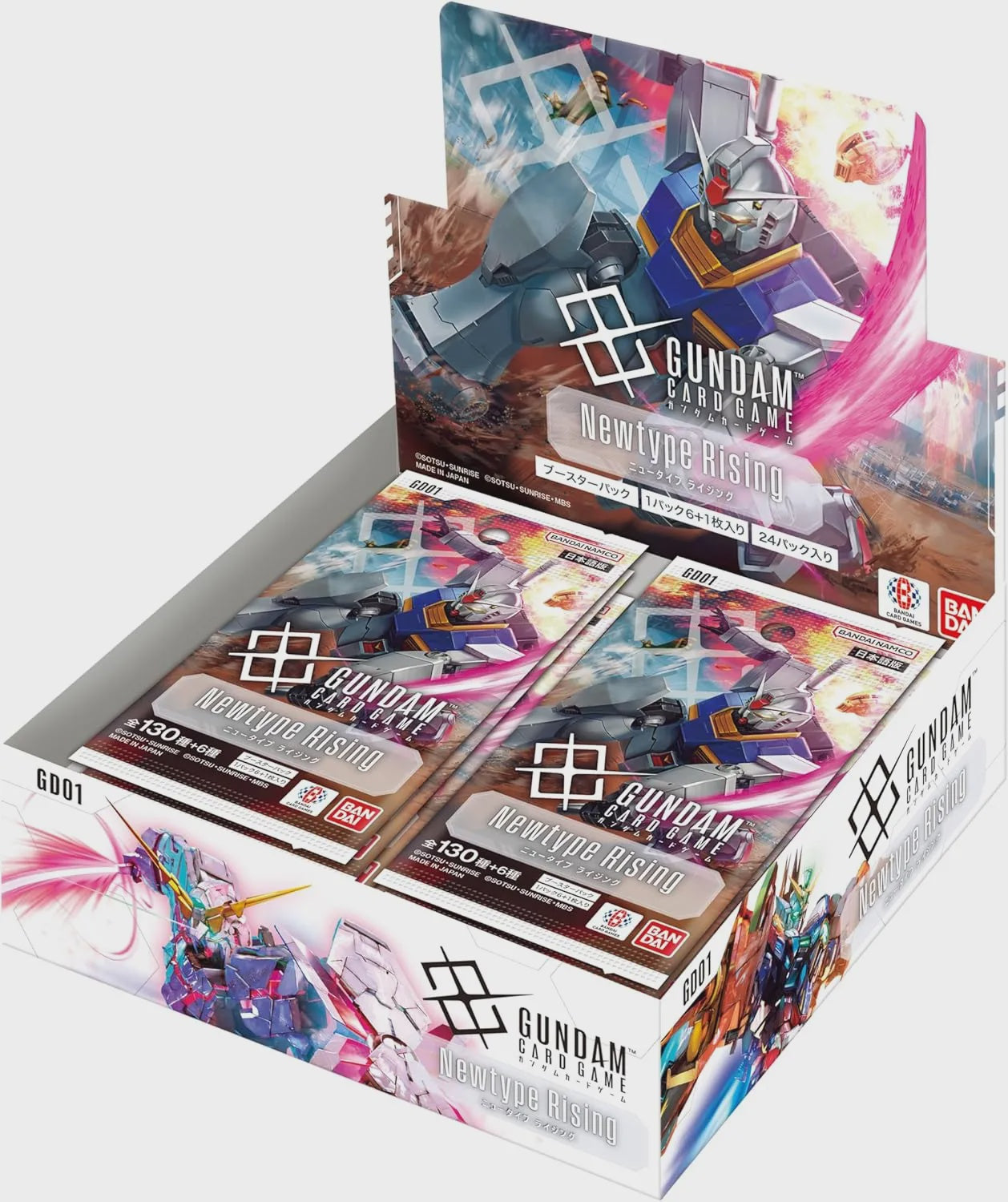 Gundam Card Game Newtype Rising Booster Box [GD01] (24)