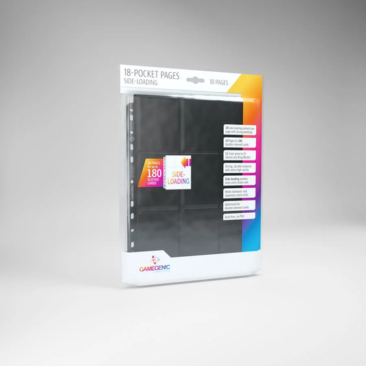GameGen!c Pages Side Loading  18 Pocket 10ct