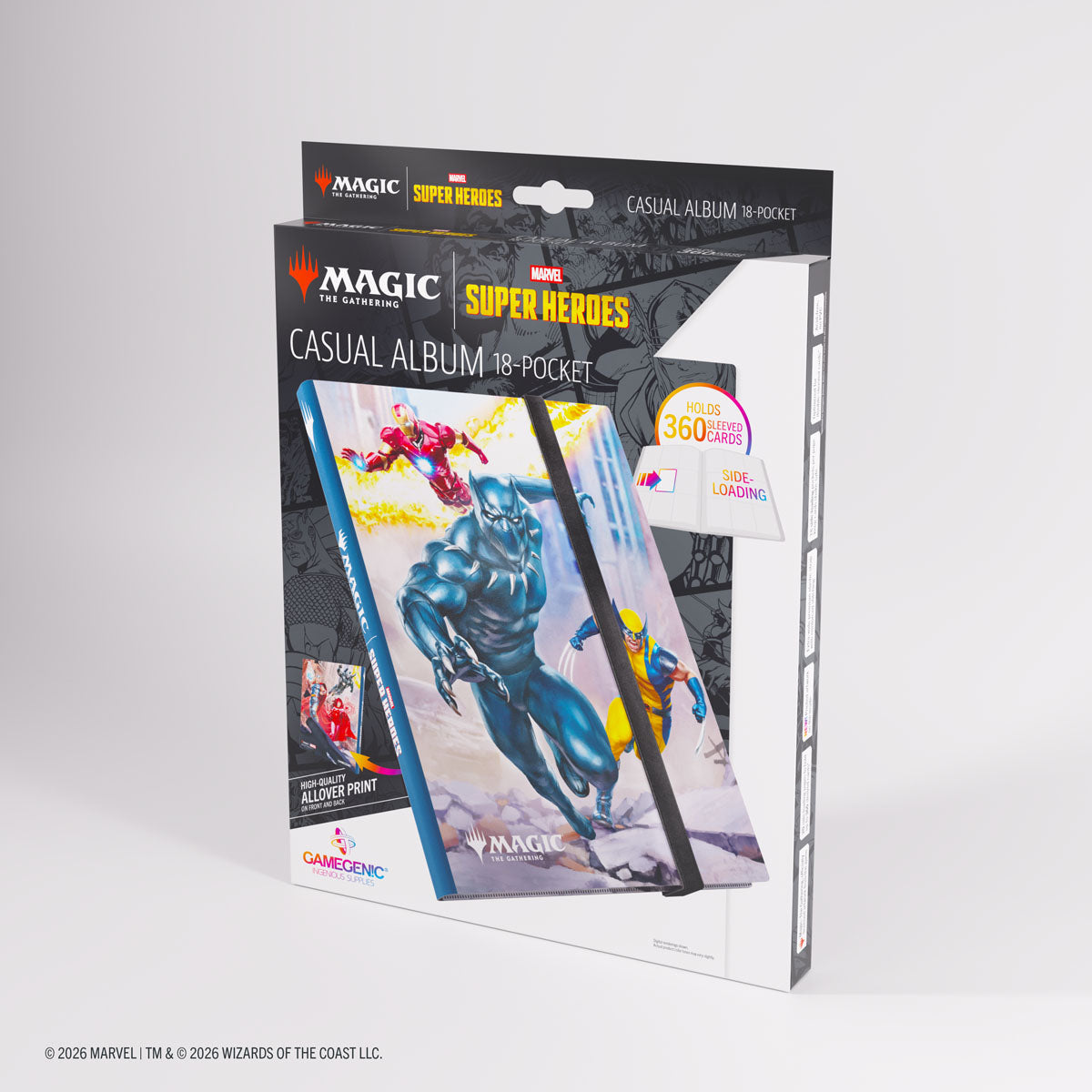 GameGen!c Magic the Gathering Marvel Super Heroes Casual Album 18-Pocket
