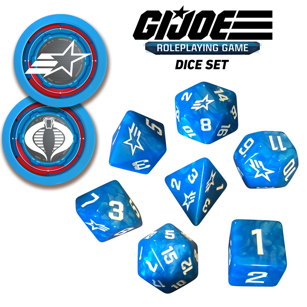 G.I. Joe RPG Dice Set