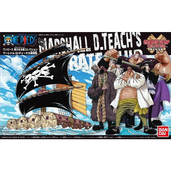 One Piece Model Kit Grand Ship Collection #011 Marshall D. Teach's Pirate Ship