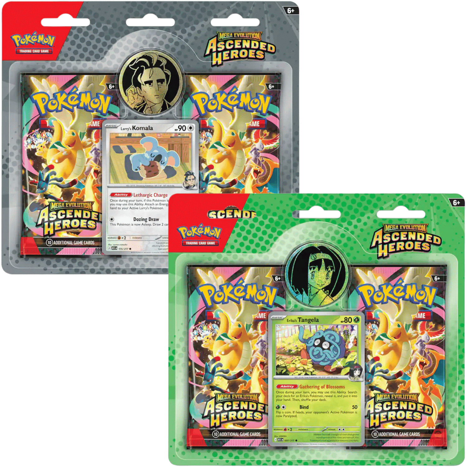 Pokémon CCG Mega Evolution 02.5 Ascended Heroes 2 Pack Blister