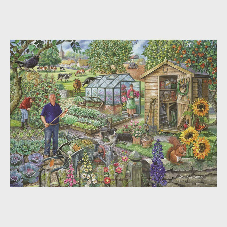 Puzzle 500 At The Allotment (BIG)