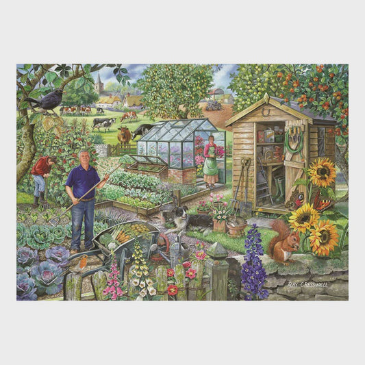 Puzzle 500 At The Allotment (BIG)