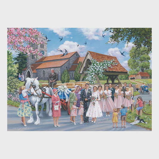 Puzzle 1000 Country Wedding