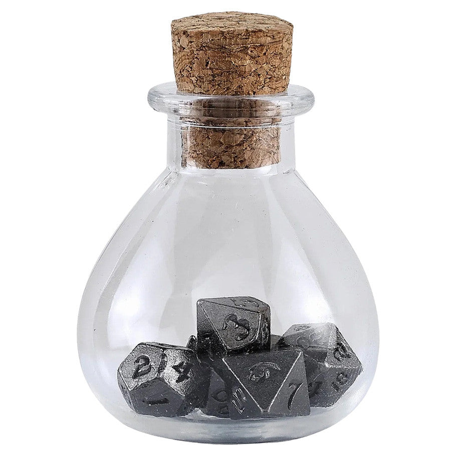 Unseelie Mini Metal Dice Set Potion Bottles