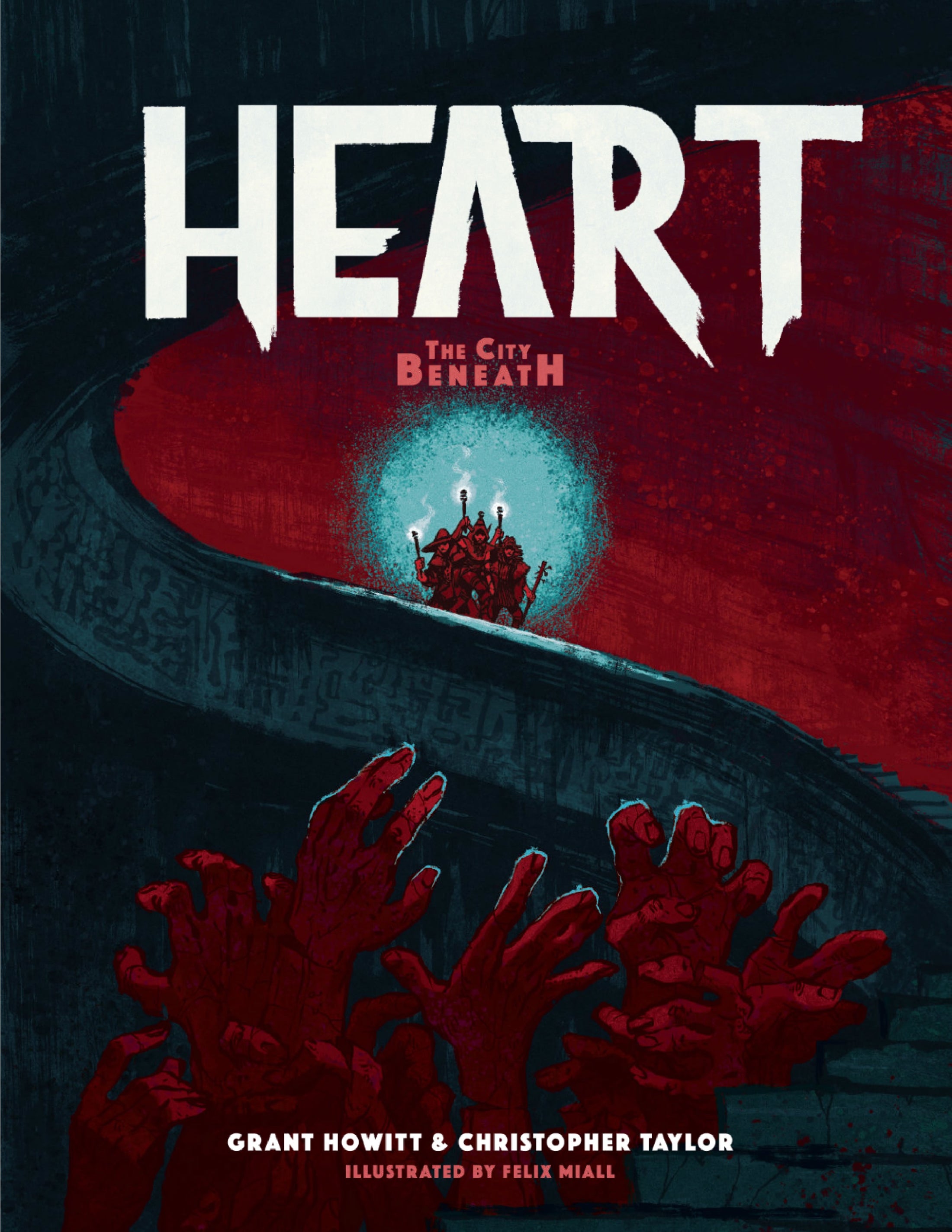 Heart RPG The City Beneath Core Rulebook Delve Edition