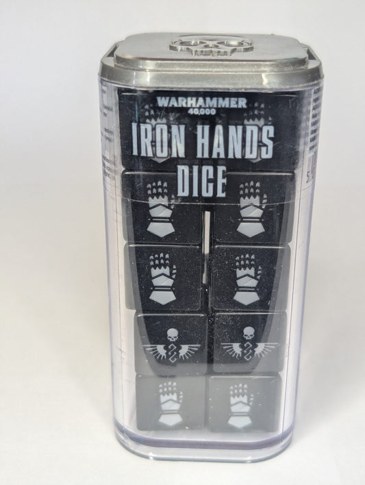 Warhammer 40K Faction Dice Adeptus Astartes Iron Hands 8th Edition