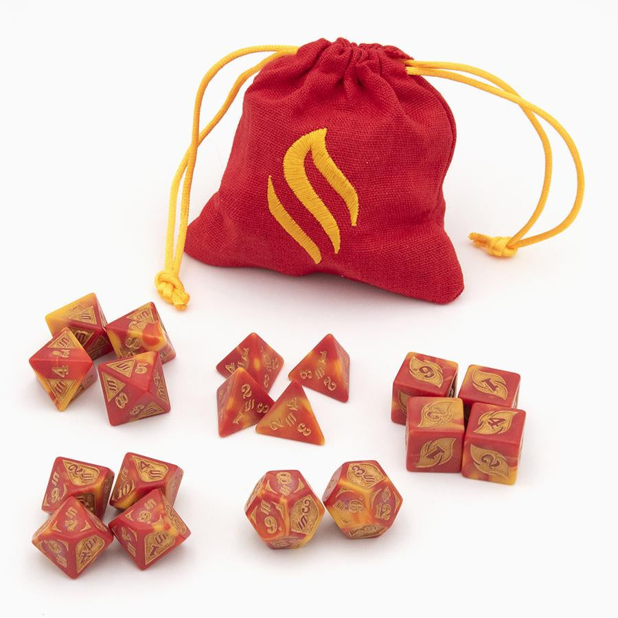 GYLD Dice Damage Fire (18)