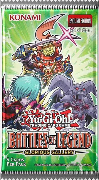 Yu-Gi-Oh! Battles of Legend Glorious Gallery Booster