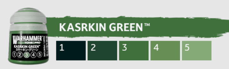 Warhammer Paint Tone Pro Kasrkin Green