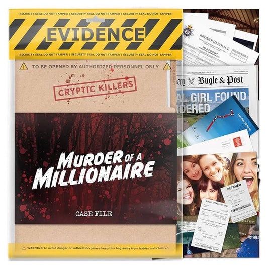 Cryptic Killers Murder of a Millionaire