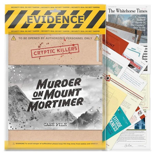 Cryptic Killers Murder on Mount Mortimer