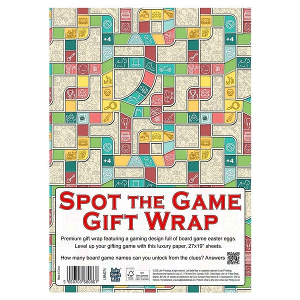 Gift Wrap Paper Spot the Game
