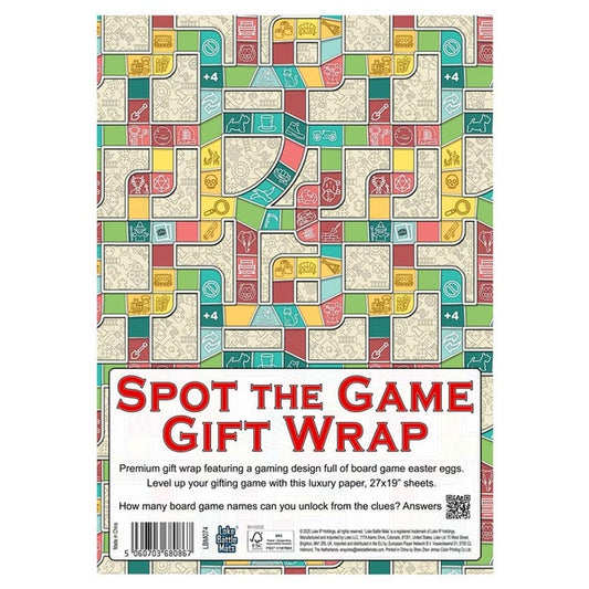 Gift Wrap Paper Spot the Game
