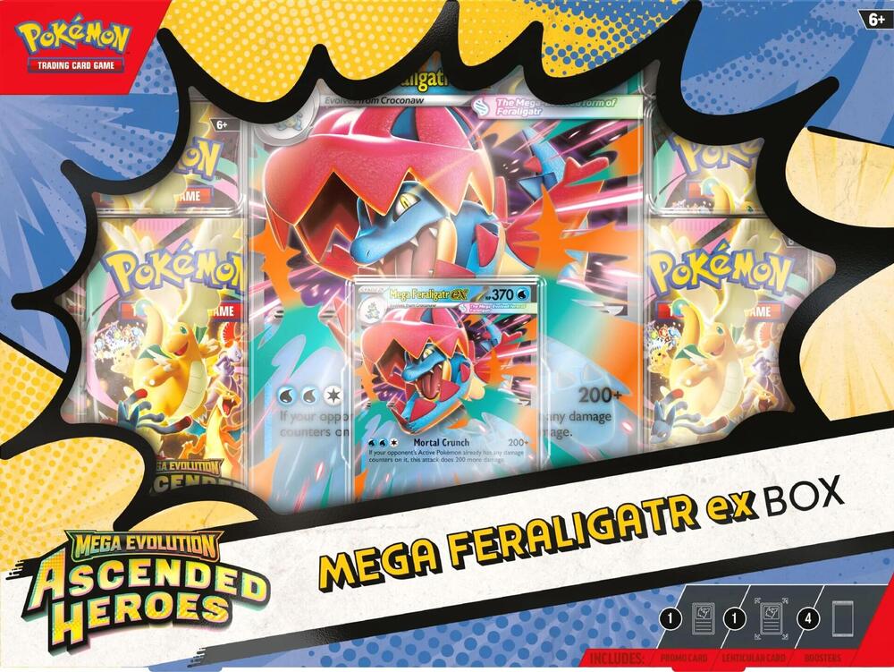 Pokémon CCG Mega Evolution 02.5 Ascended Heroes Mega Ex Box
