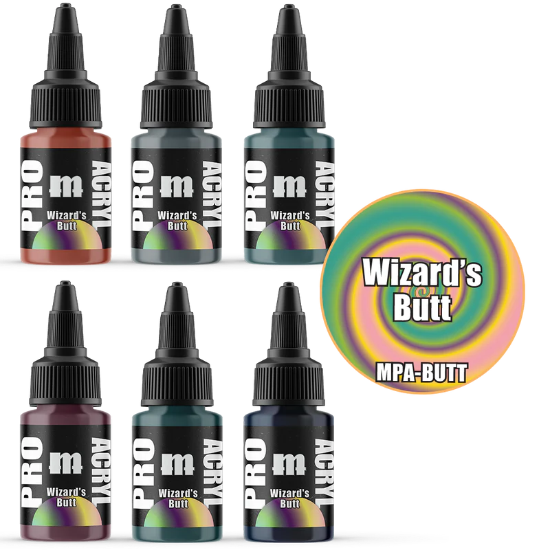 PRO Acryl Paint Set Wizard's Butt Limited Edition