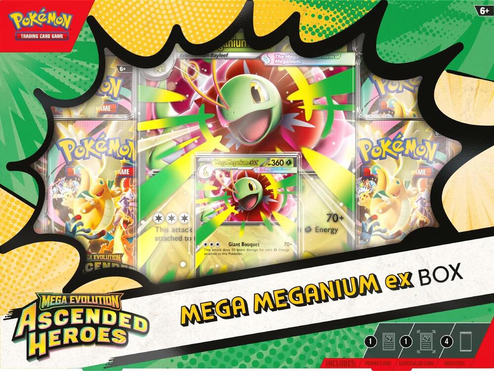 Pokémon CCG Mega Evolution 02.5 Ascended Heroes Mega Ex Box
