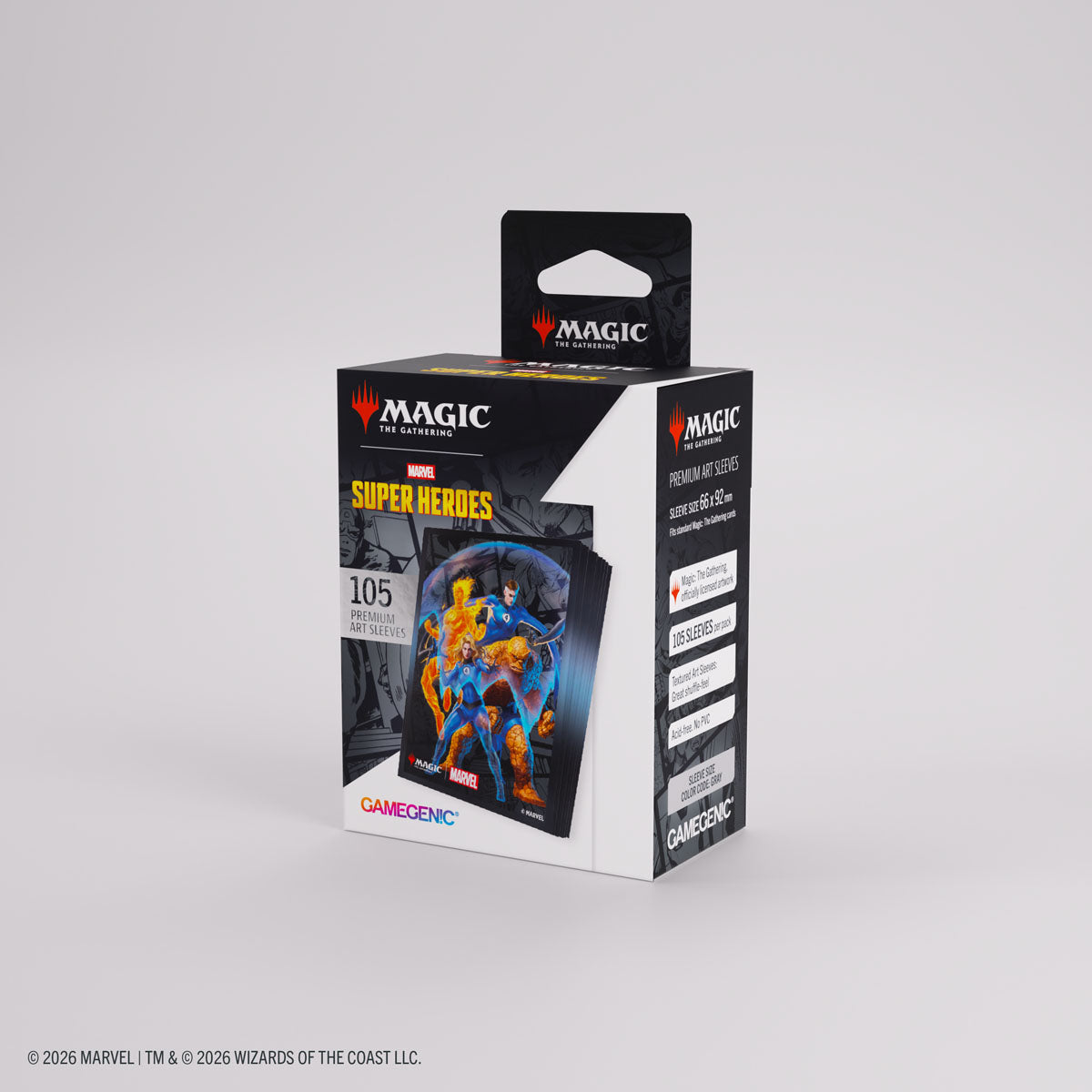 GameGen!c Magic the Gathering Marvel Super Heroes Premium Art Sleeves 105ct