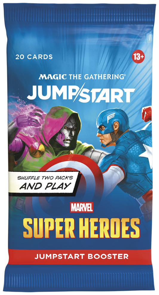 Magic the Gathering Universes Beyond Marvel Super Heroes Jumpstart Booster