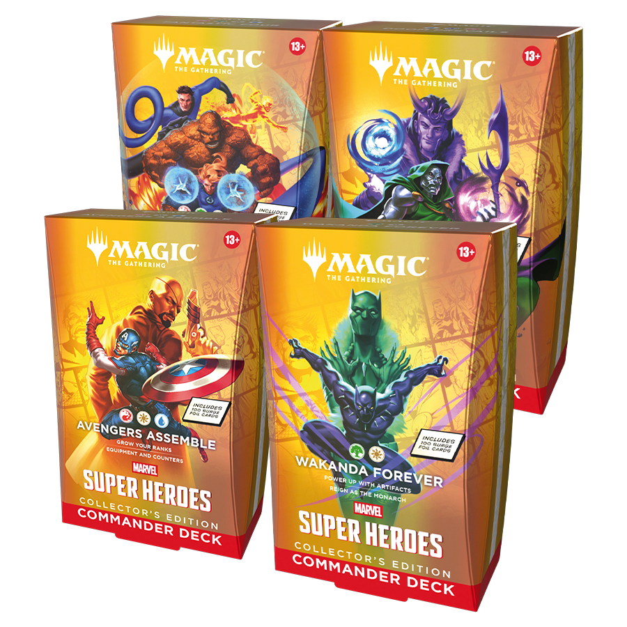 Magic the Gathering Universes Beyond Marvel Super Heroes Commander Deck Collector Edition