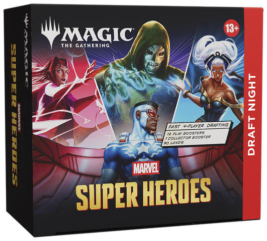 Magic the Gathering Universes Beyond Marvel Super Heroes Draft Night
