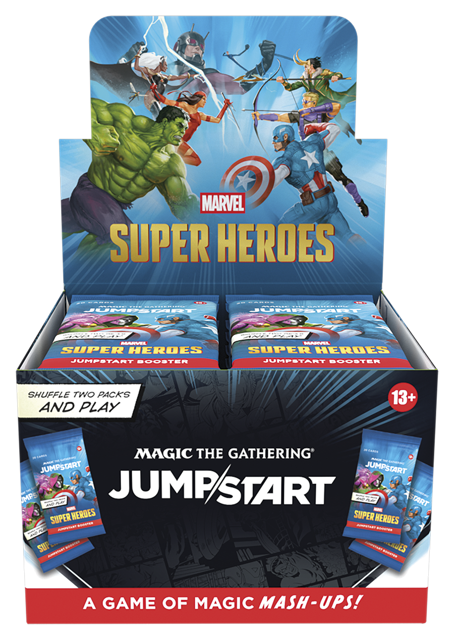 Magic the Gathering Universes Beyond Marvel Super Heroes Jumpstart Booster Box (24)