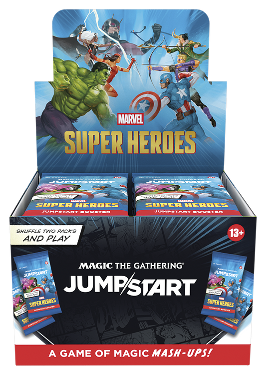 Magic the Gathering Universes Beyond Marvel Super Heroes Jumpstart Booster Box (24)