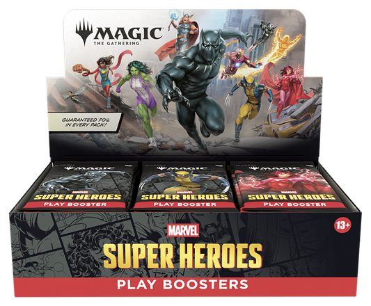 Magic the Gathering Universes Beyond Marvel Super Heroes Play Booster Box (30)