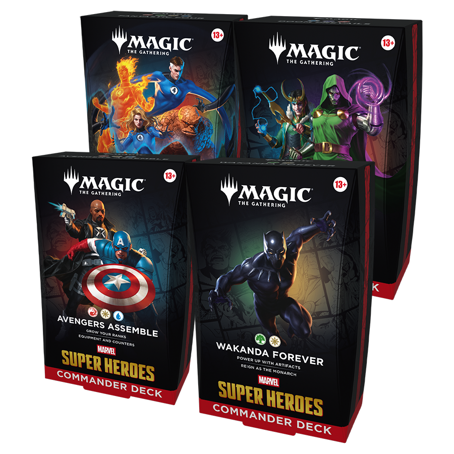 Magic the Gathering Universes Beyond Marvel Super Heroes Commander Deck