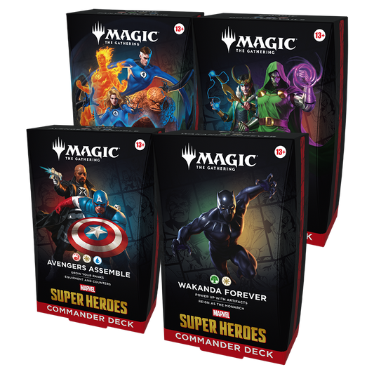 Magic the Gathering Universes Beyond Marvel Super Heroes Commander Deck