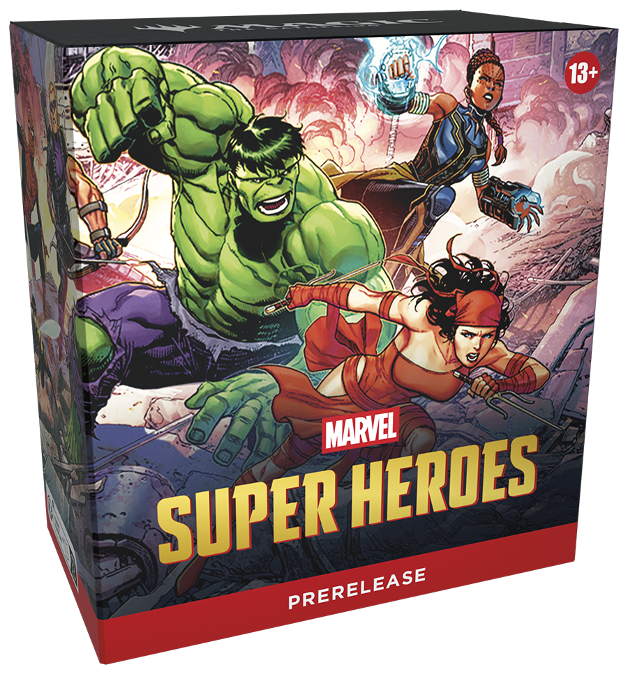 Magic the Gathering Universes Beyond Marvel Super Heroes PreRelease Pack