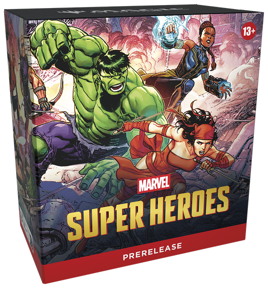 Magic the Gathering Universes Beyond Marvel Super Heroes PreRelease Pack