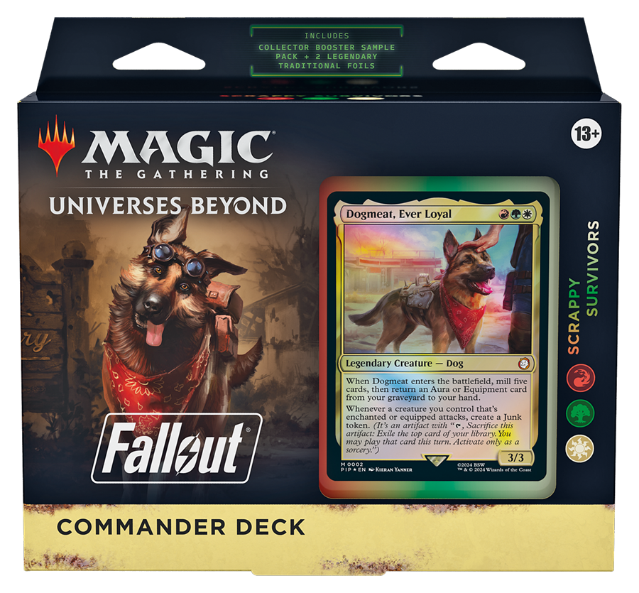 Magic the Gathering Fallout Commander Decks