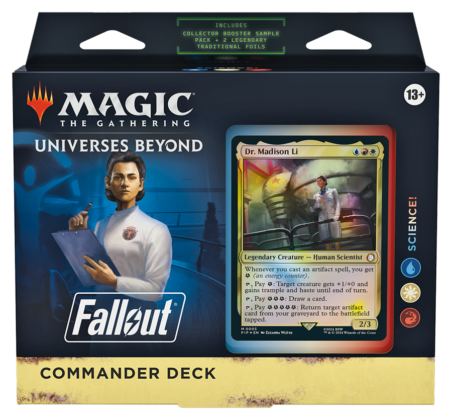 Magic the Gathering Fallout Commander Decks