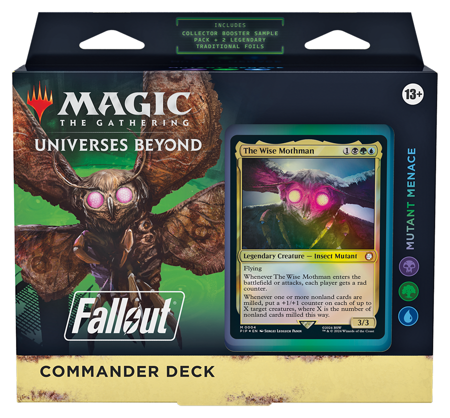 Magic the Gathering Fallout Commander Decks