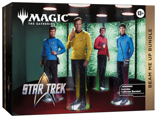 Magic the Gathering Universes Beyond Star Trek Gift Bundle Beam Me Up