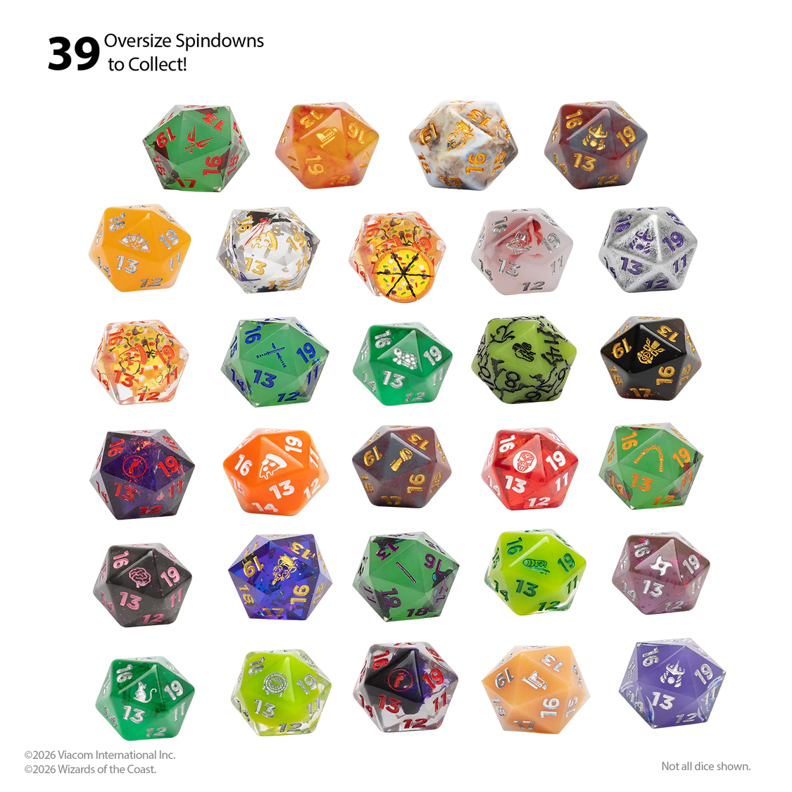 Sirius Dice Magic the Gathering Teenage Mutant Ninja Turtles  Treasure Pack