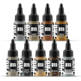 Load image into Gallery viewer, PRO Acryl Paint Set Metallics
