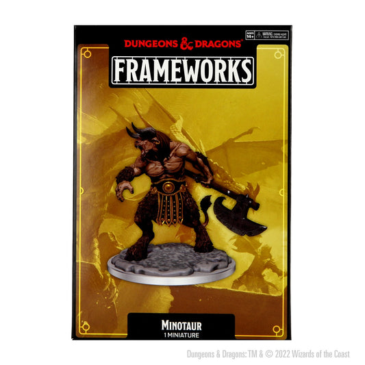 Dungeons & Dragons Frameworks w01 Minotaur