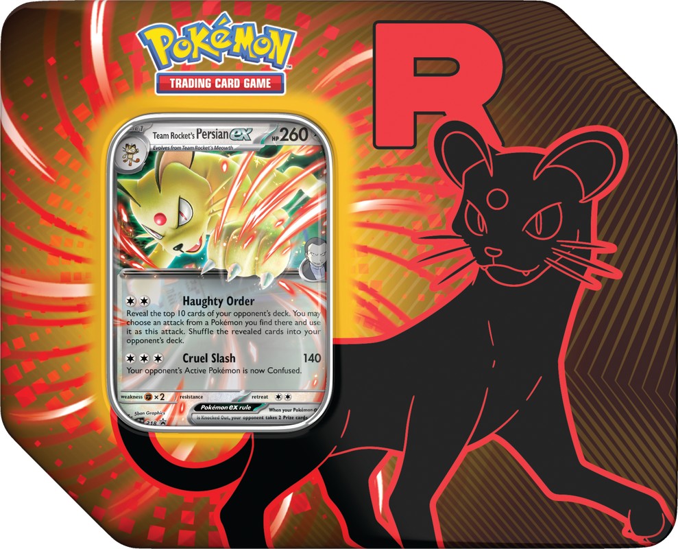 Pokémon CCG Team Rocket's Tin