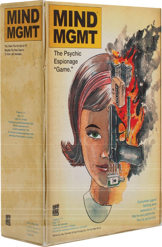MIND MGMT The Psychic Espionage Game