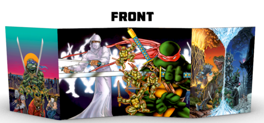 Teenage Mutant Ninja Turtles & Other Strangeness RPG GM Screen Redux Edition