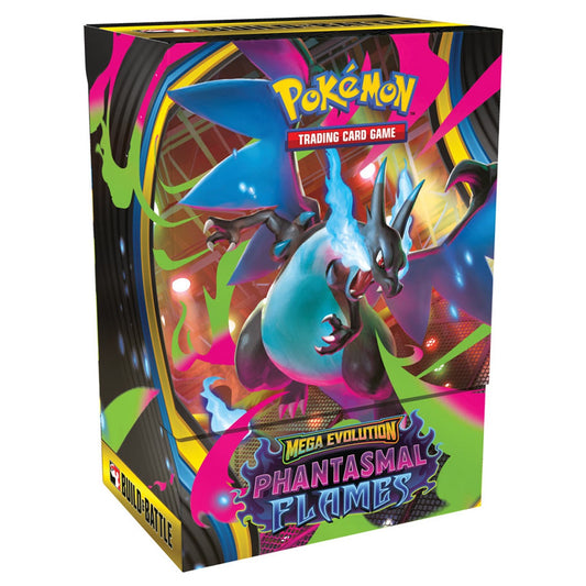 Pokémon CCG Mega Evolution 02 Phantasmal Flames Build & Battle Box
