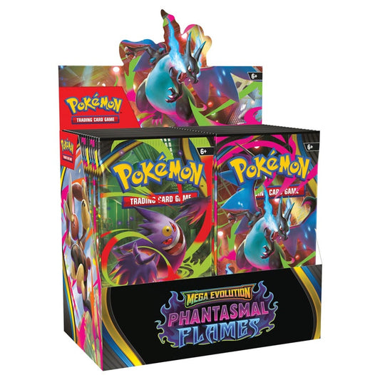 Pokémon CCG Mega Evolution 02 Phantasmal Flames Booster Box (36)