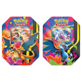 Load image into Gallery viewer, Pokémon CCG Mega Evolution Mega Charizard Tin
