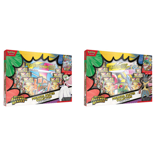 Pokémon CCG Mega Evolution 02.5 Ascended Heroes Premium Poster Collection