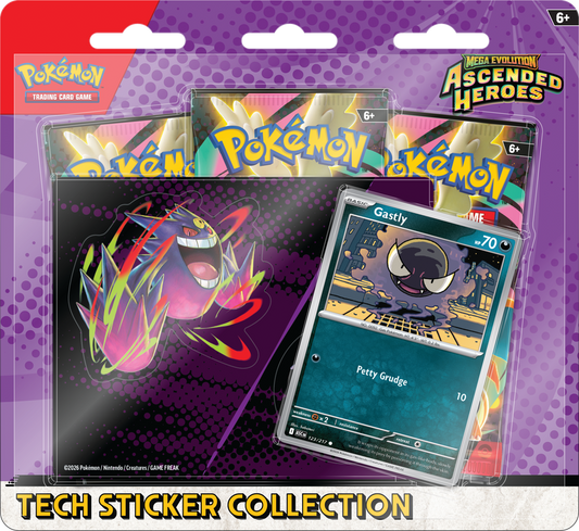 Pokémon CCG Mega Evolution 02.5 Ascended Heroes Tech Sticker Collection