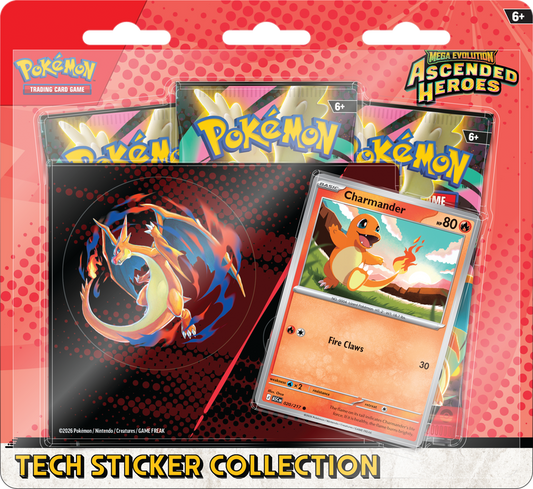 Pokémon CCG Mega Evolution 02.5 Ascended Heroes Tech Sticker Collection
